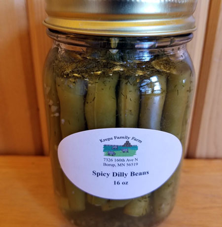 Spicy Dilly Beans