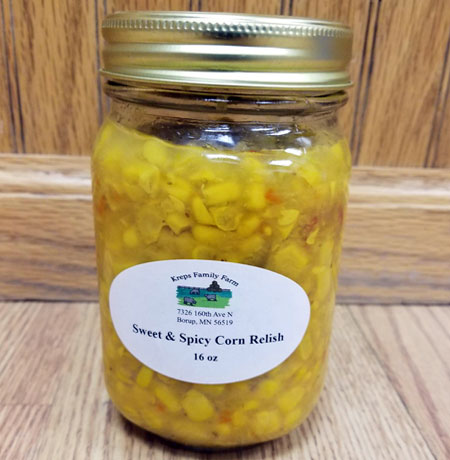 Sweet & Spicy Corn Relish